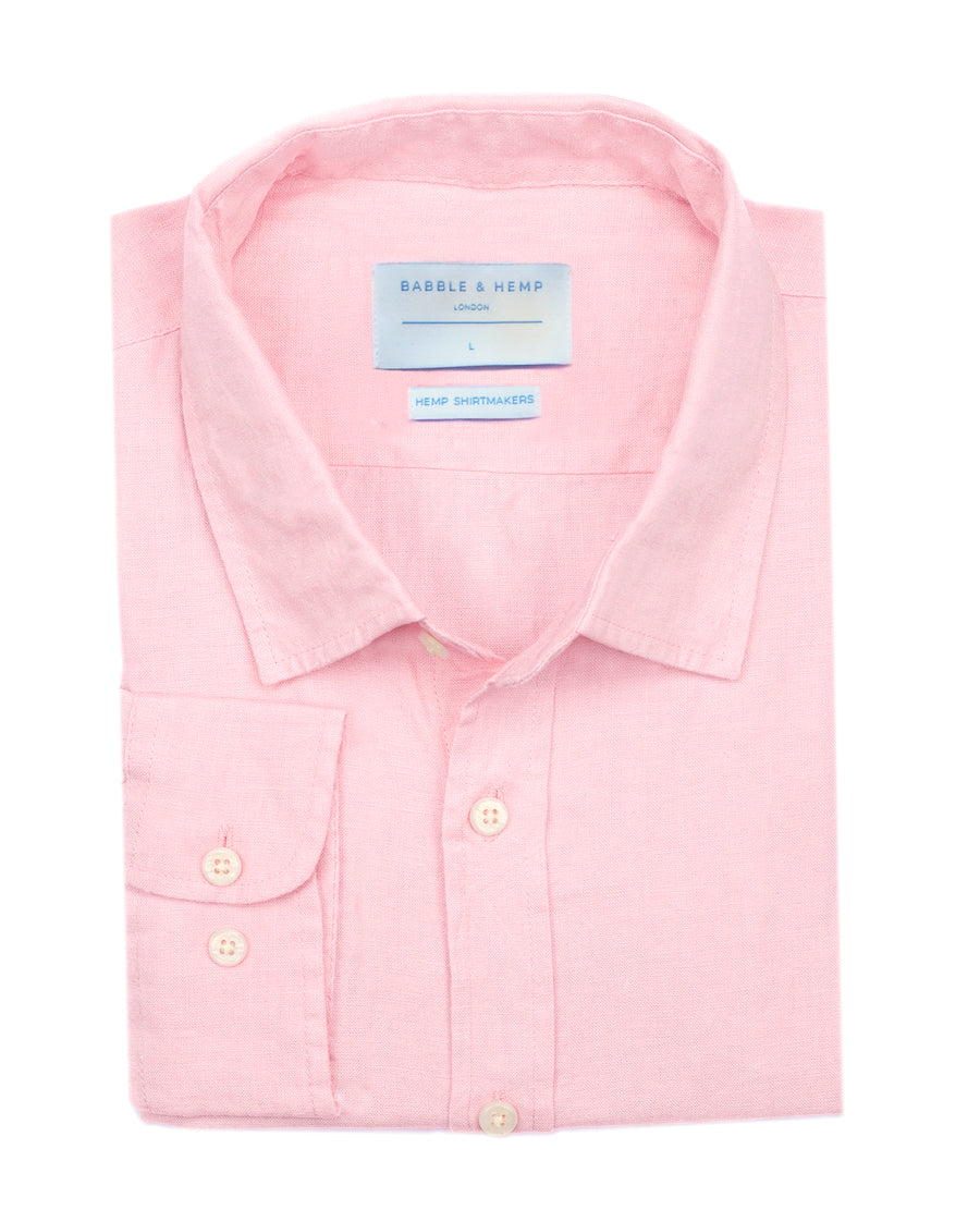 Lymington Pink Explorer Hemp Shirt