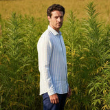 Chatham Striped Hemp Shirt