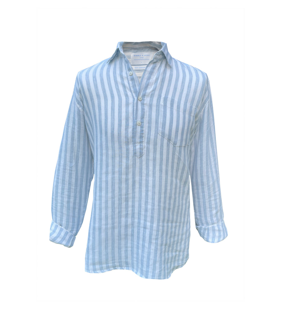 Chatham Striped Explorer Hemp Shirt