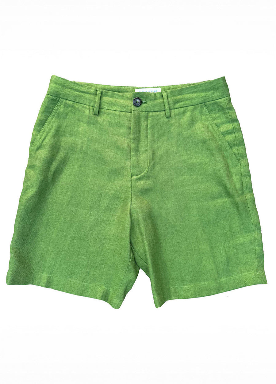 Kashgar Green Hemp Shorts