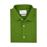 Kashgar Green Heavy Hemp Shirt