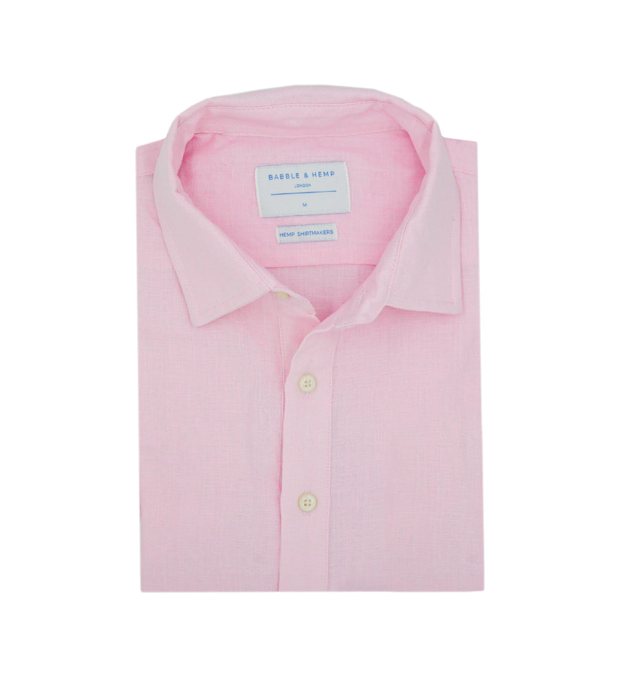 Lymington Pink Hemp Shirt