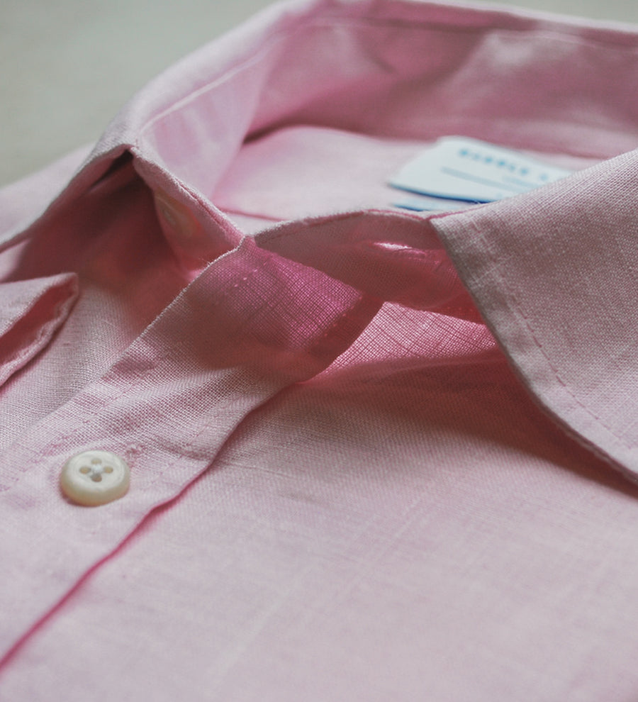 Lymington Pink Hemp Shirt
