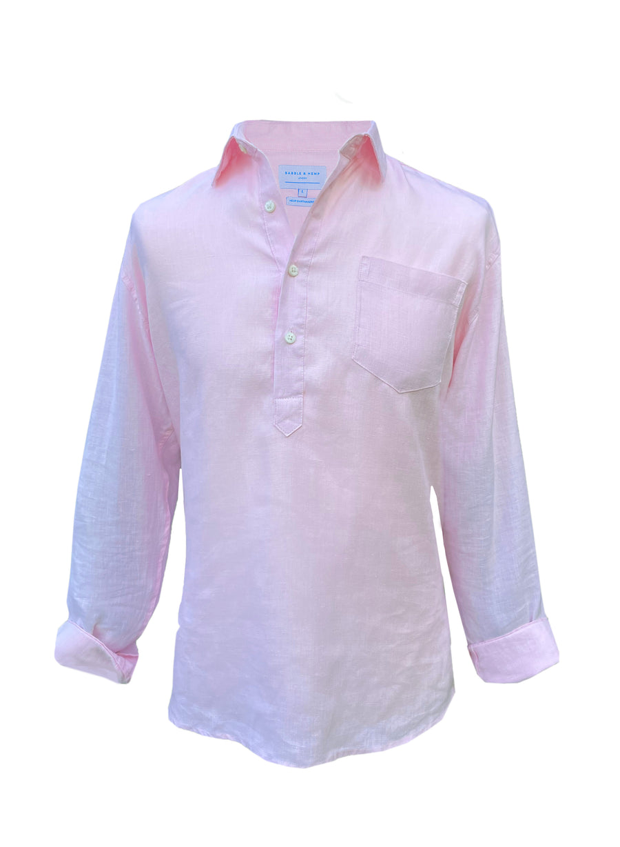 Lymington Pink Explorer Hemp Shirt