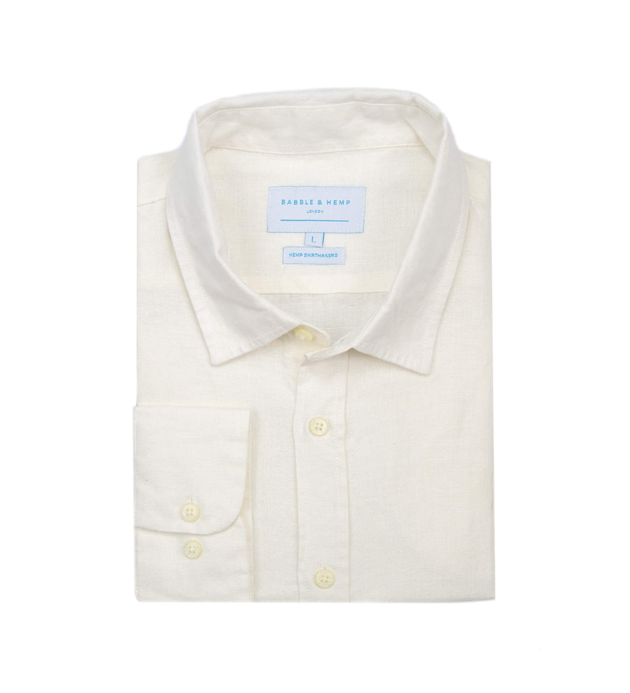 Portobello Ivory Hemp Shirt