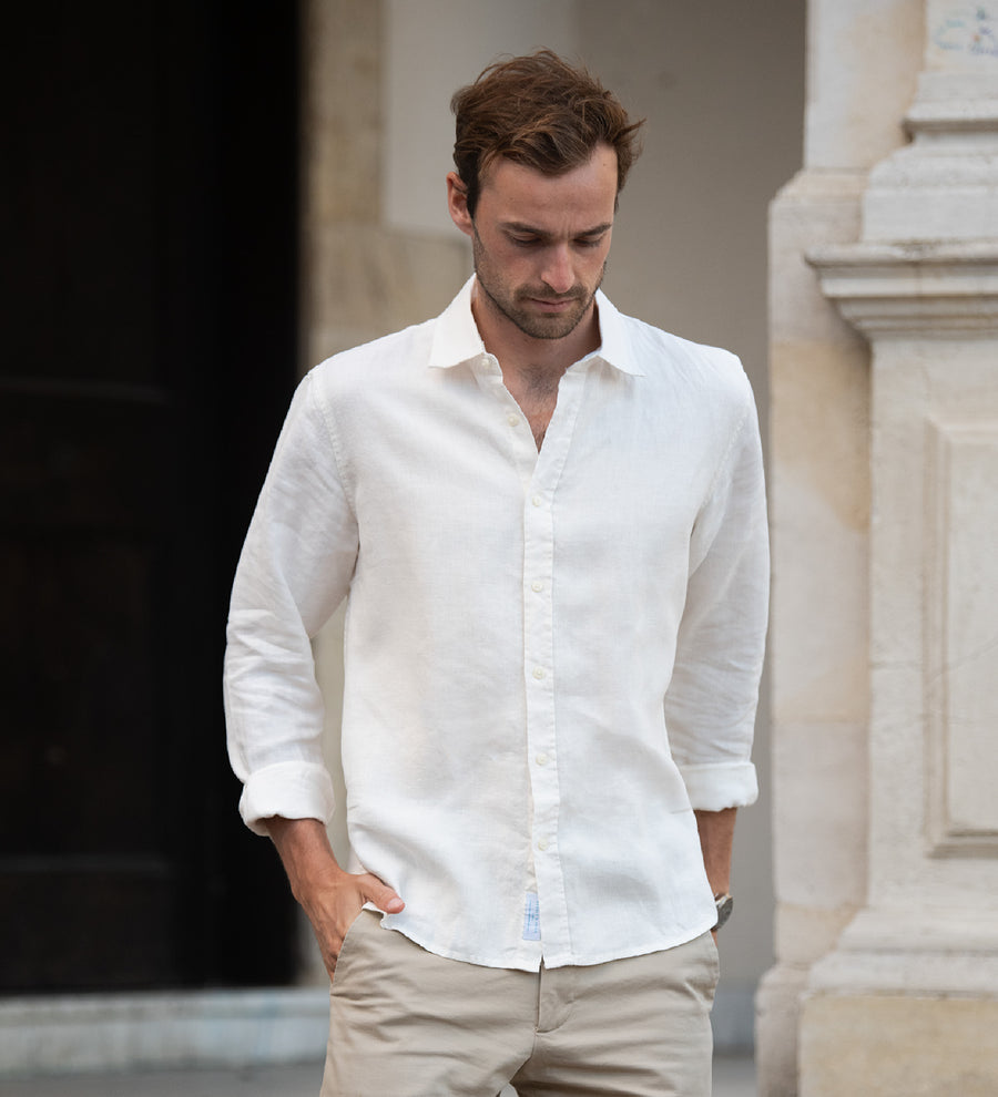 Portobello Ivory Hemp Shirt