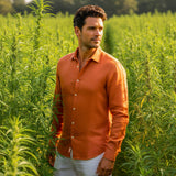 Terracotta Heavy Hemp Shirt