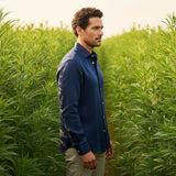 Midnight Blue Heavy Hemp Shirt