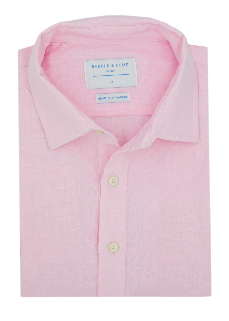 Lymington Pink Hemp Shirt