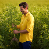 Gobi Yellow Heavy Hemp Shirt