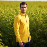 Gobi Yellow Heavy Hemp Shirt